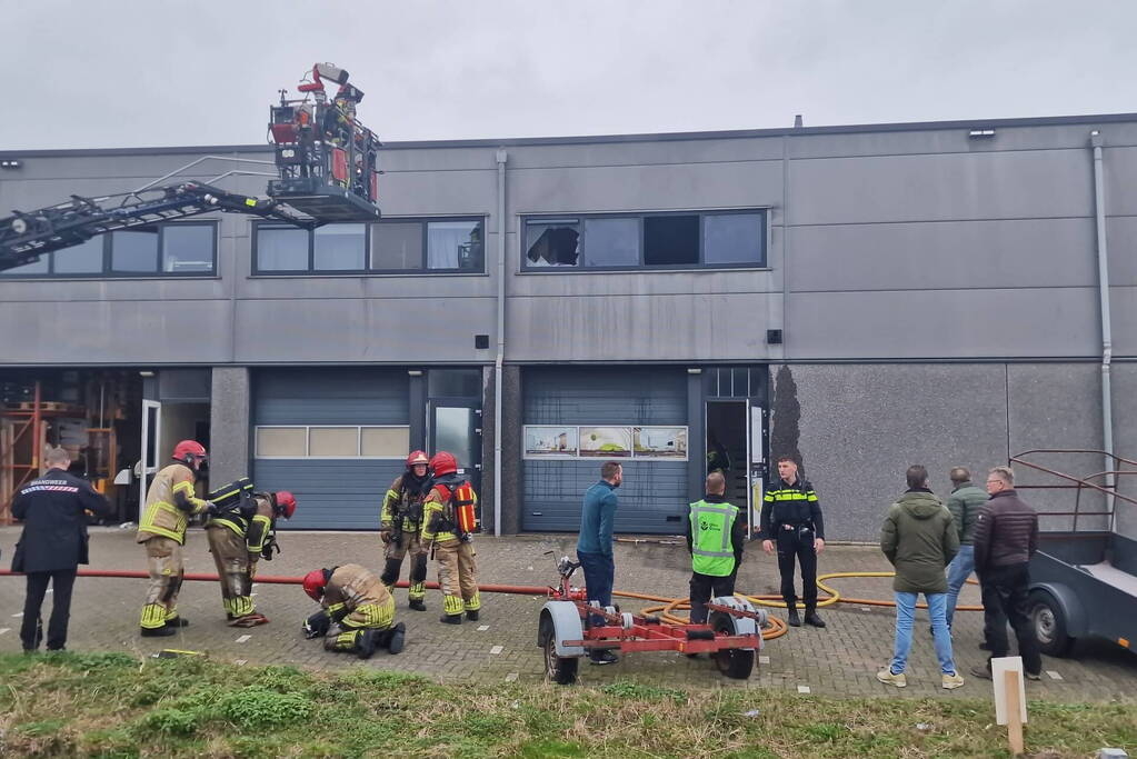 Hennepkwekerij aangetroffen tijdens brand
