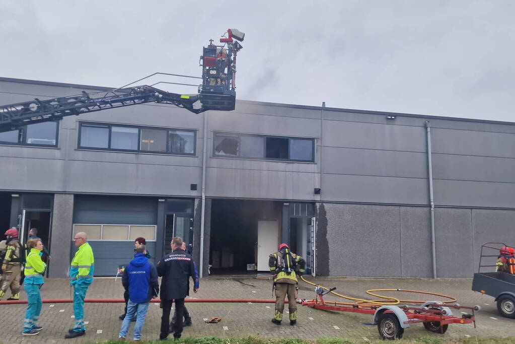 Hennepkwekerij aangetroffen tijdens brand