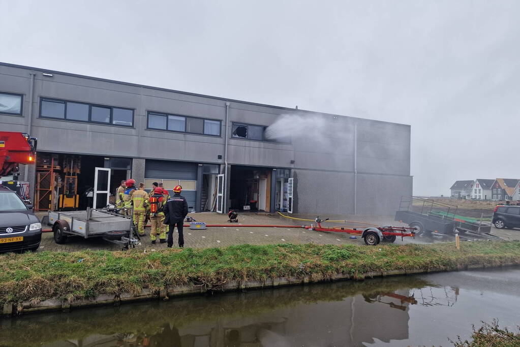 Hennepkwekerij aangetroffen tijdens brand
