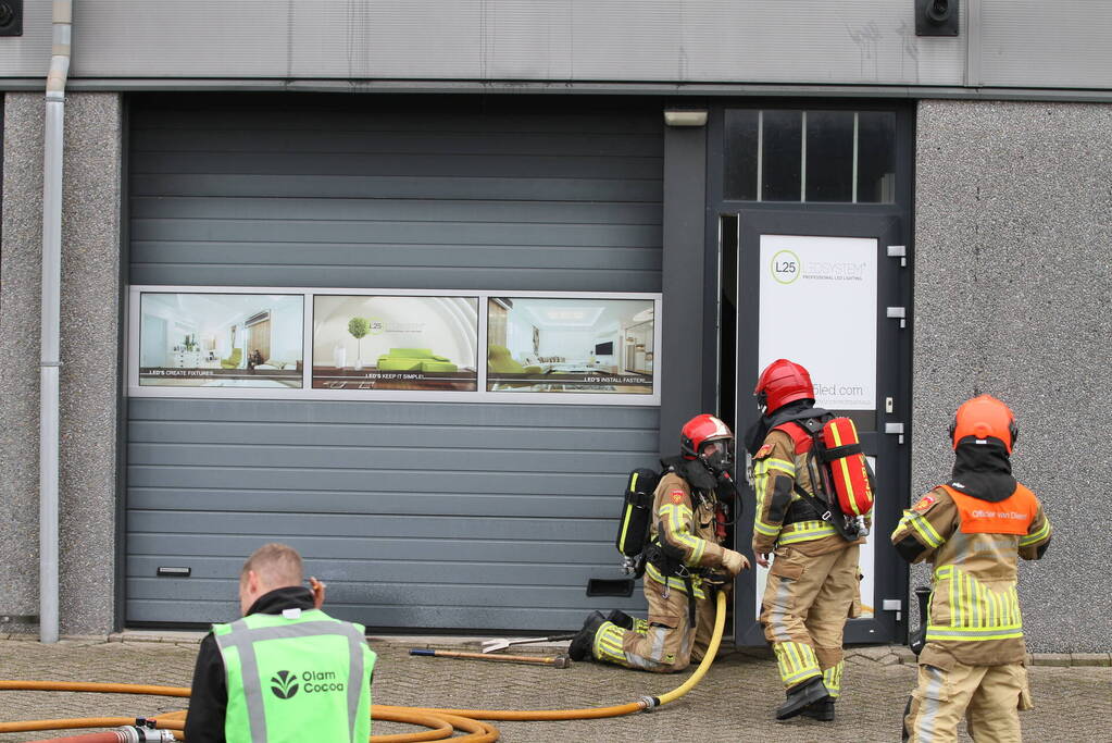 Hennepkwekerij aangetroffen tijdens brand