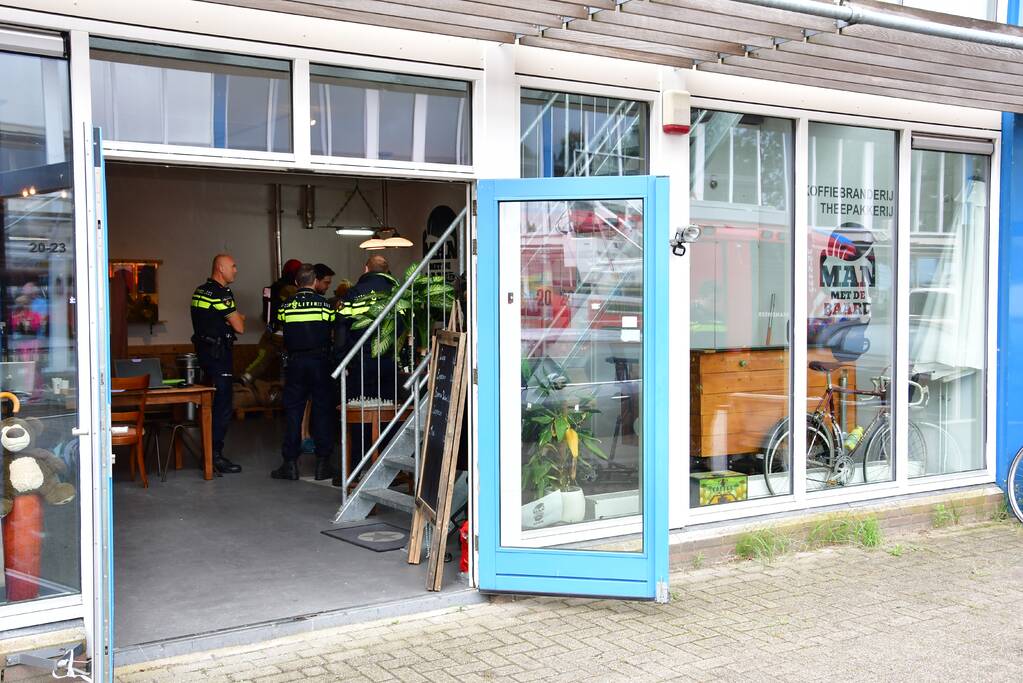 Brand bij koffiebranderij Man met de Baard