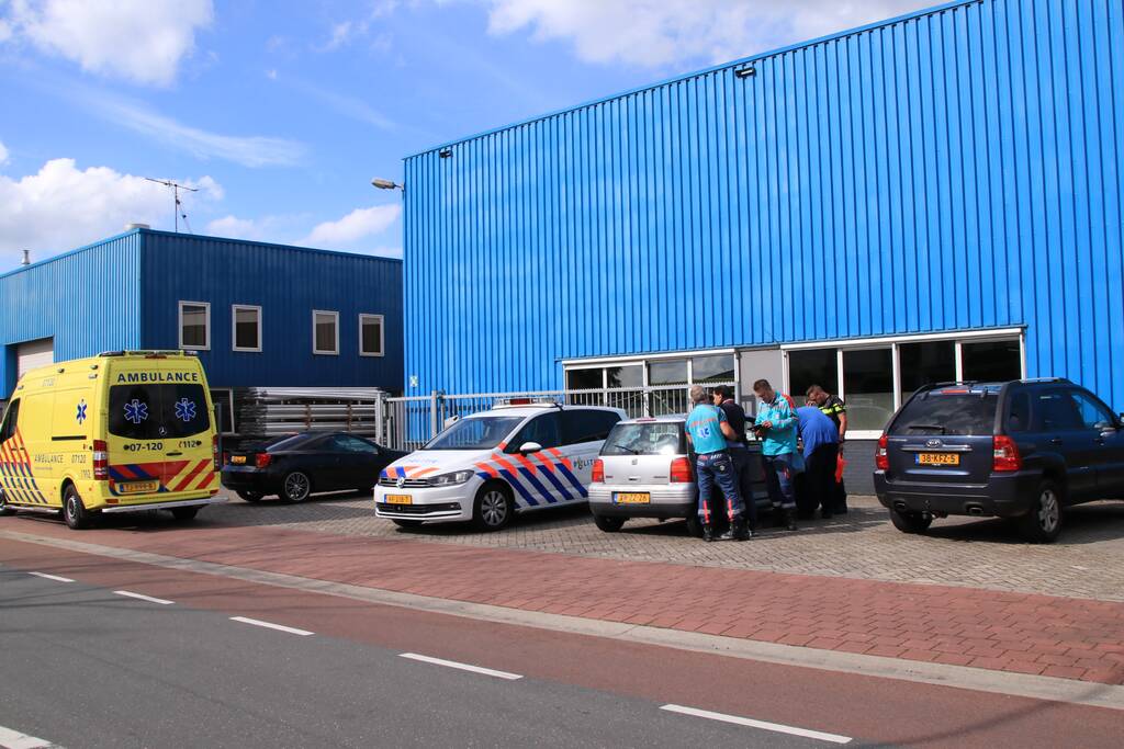Aanrijding tussen twee auto's
