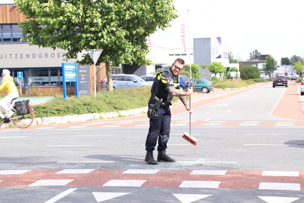 Aanrijding tussen twee auto's