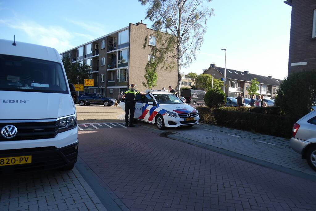 Persoon aangehouden bij brand