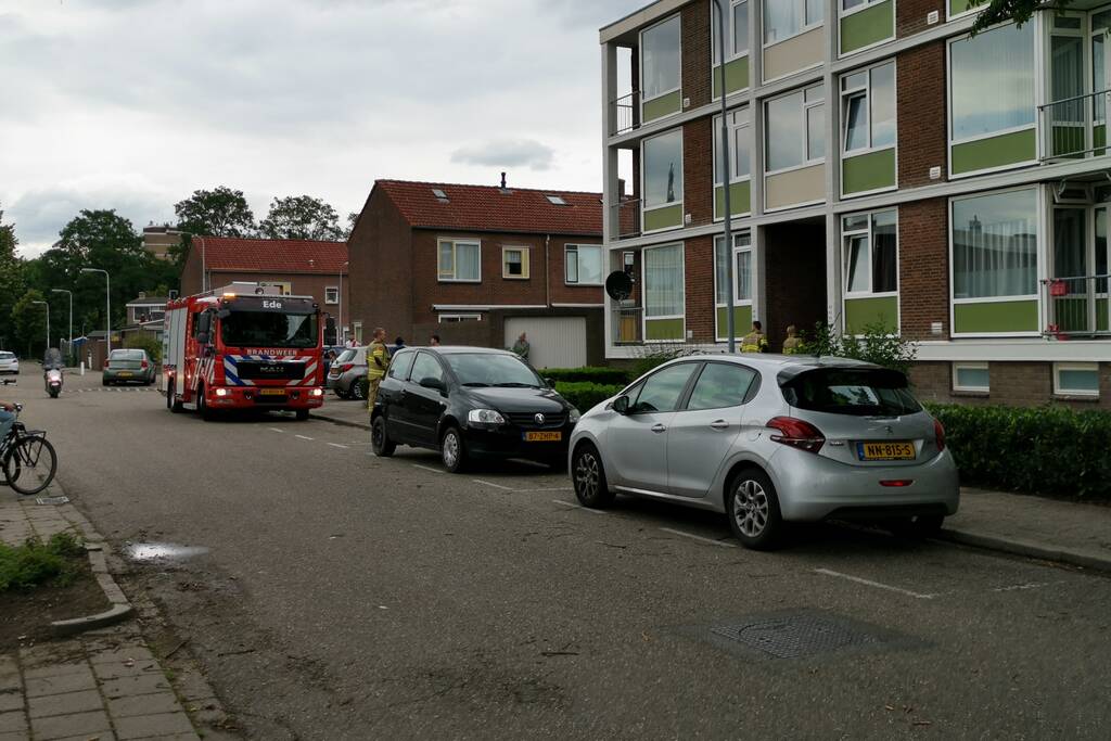Gaslucht in woningen van flatgebouw