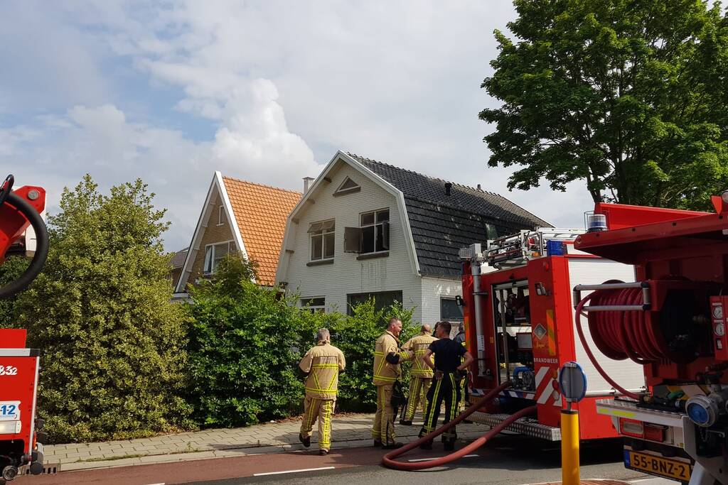 Flinke schade na woningbrand