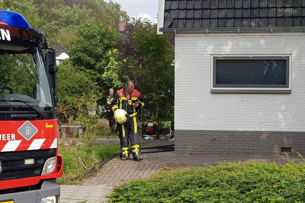 Flinke schade na woningbrand