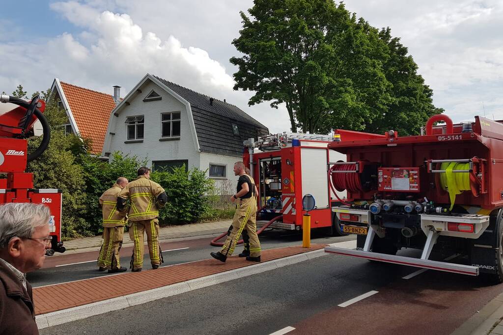 Flinke schade na woningbrand