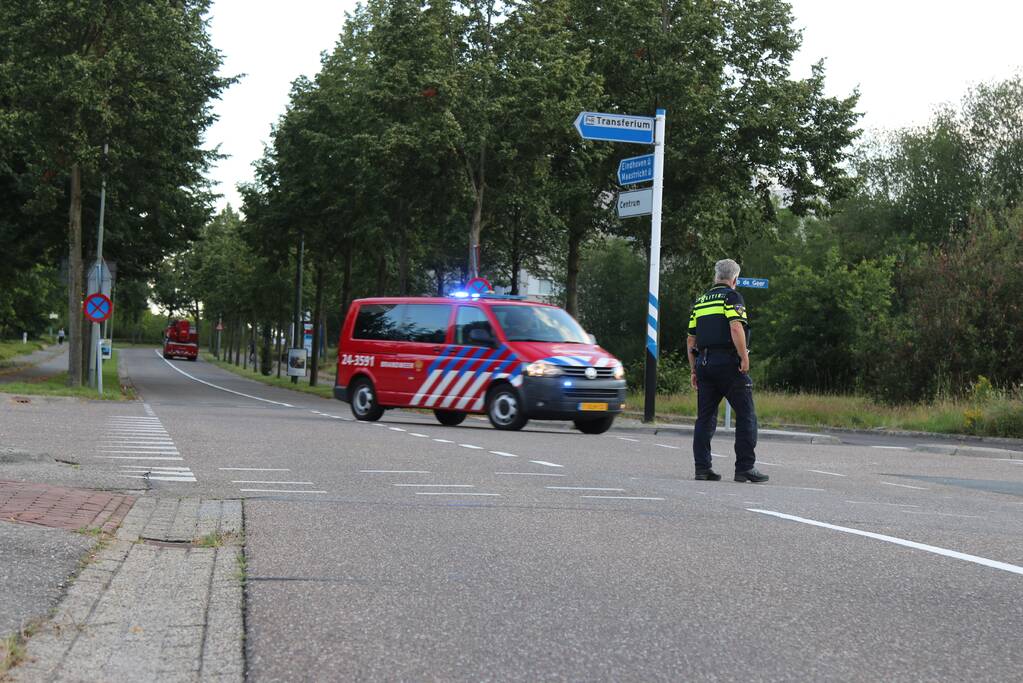 Veel hulpdiensten opgeroepen voor brand in gevangenis