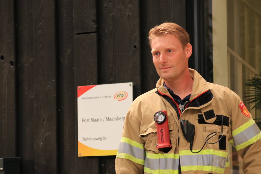 Nieuwe postcommandant voor brandweerkazerne Maarn-Maarsbergen