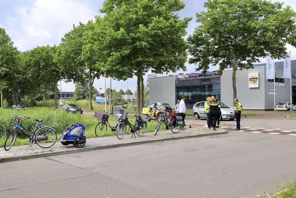 Fietsster gewond na val op industrieterrein De Isselt