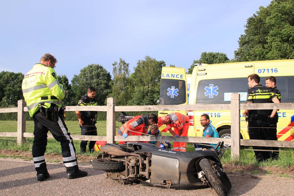 Traumahelikopter ingezet bij ernstig ongeval