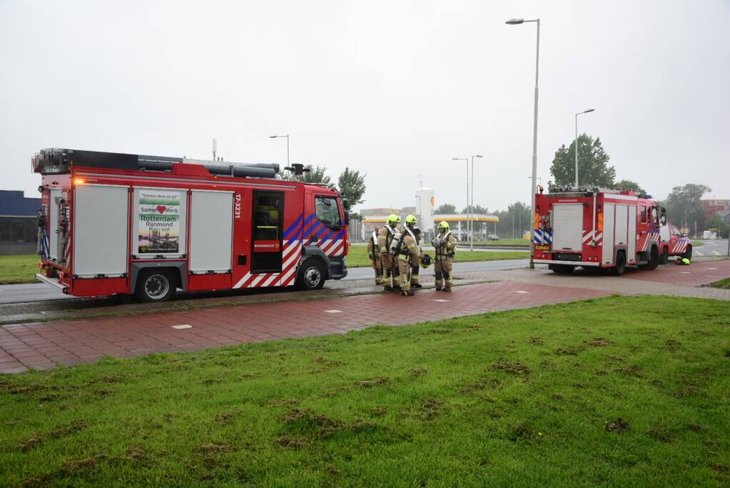 Broei in lading van schip