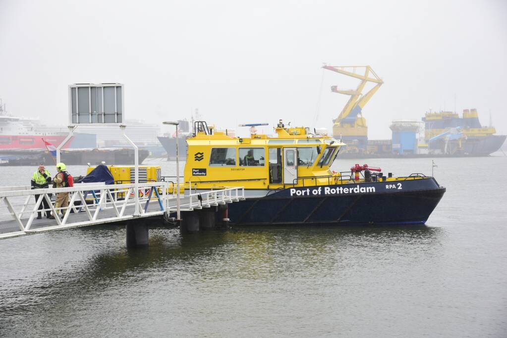 Broei in lading van schip