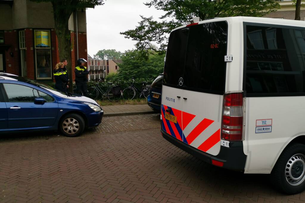 Politie grijpt in bij demonstratie