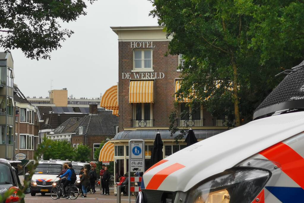 Politie grijpt in bij demonstratie