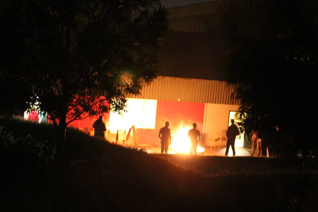 Buitenbrand blijkt kampvuur