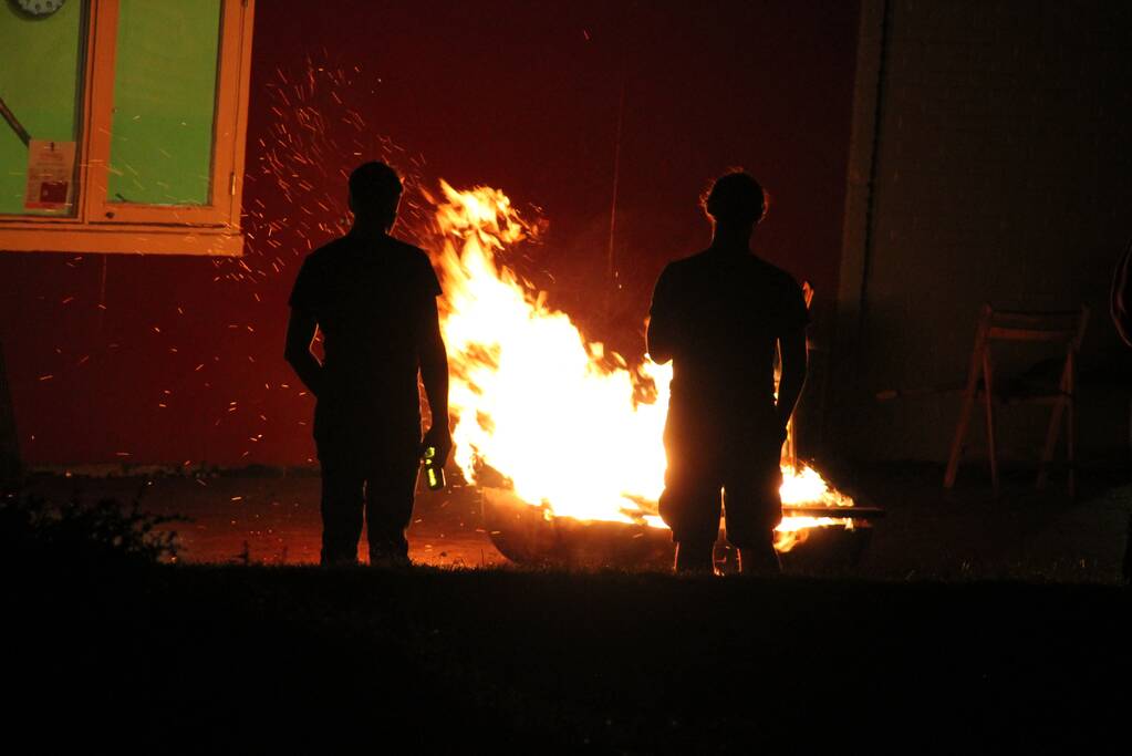Buitenbrand blijkt kampvuur