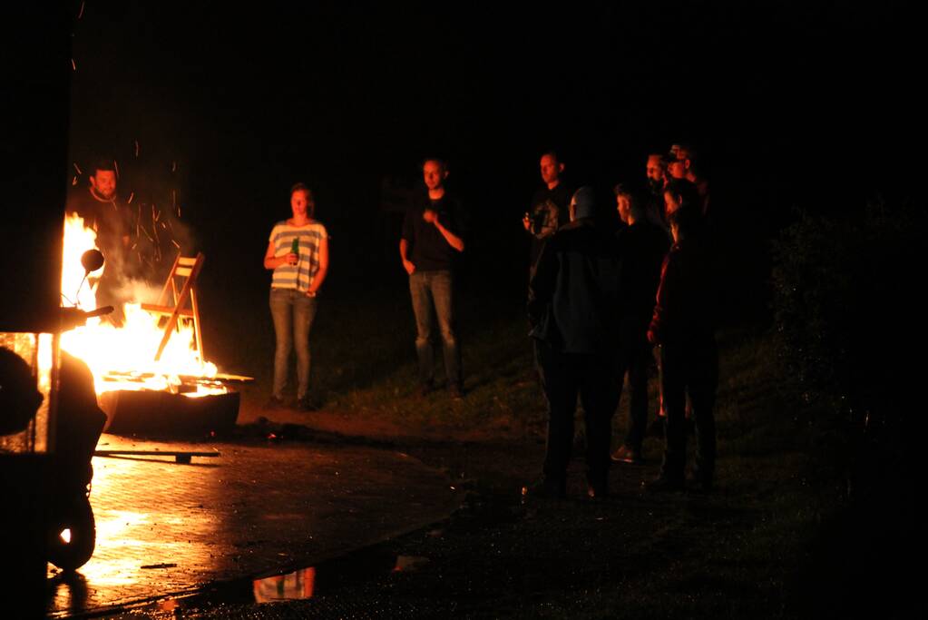 Buitenbrand blijkt kampvuur