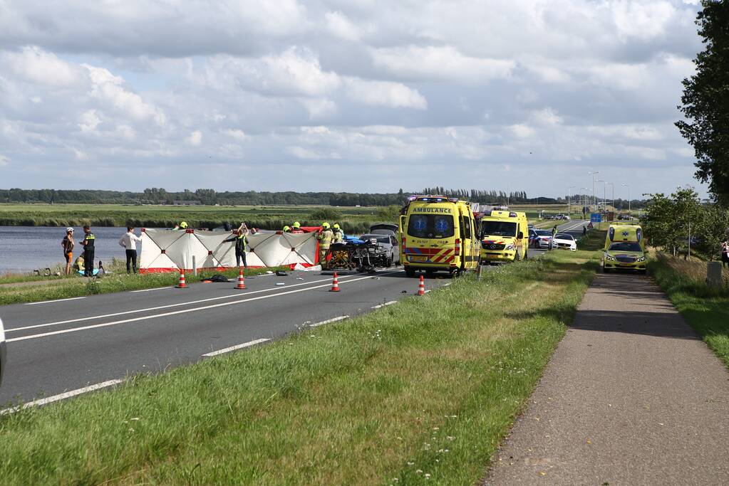 Gewonden bij frontale aanrijding