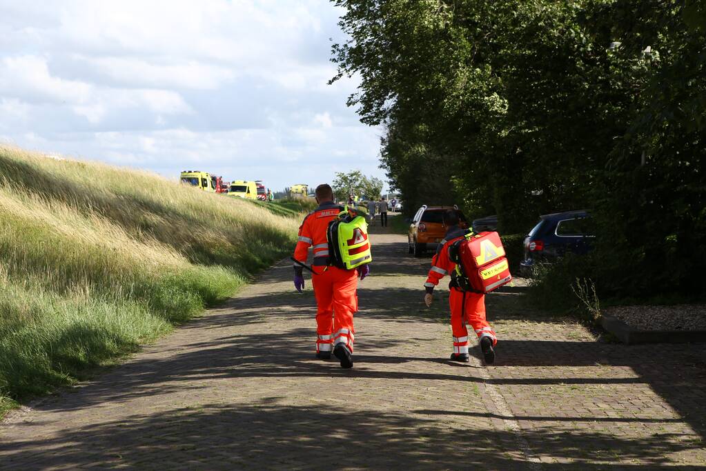 Gewonden bij frontale aanrijding