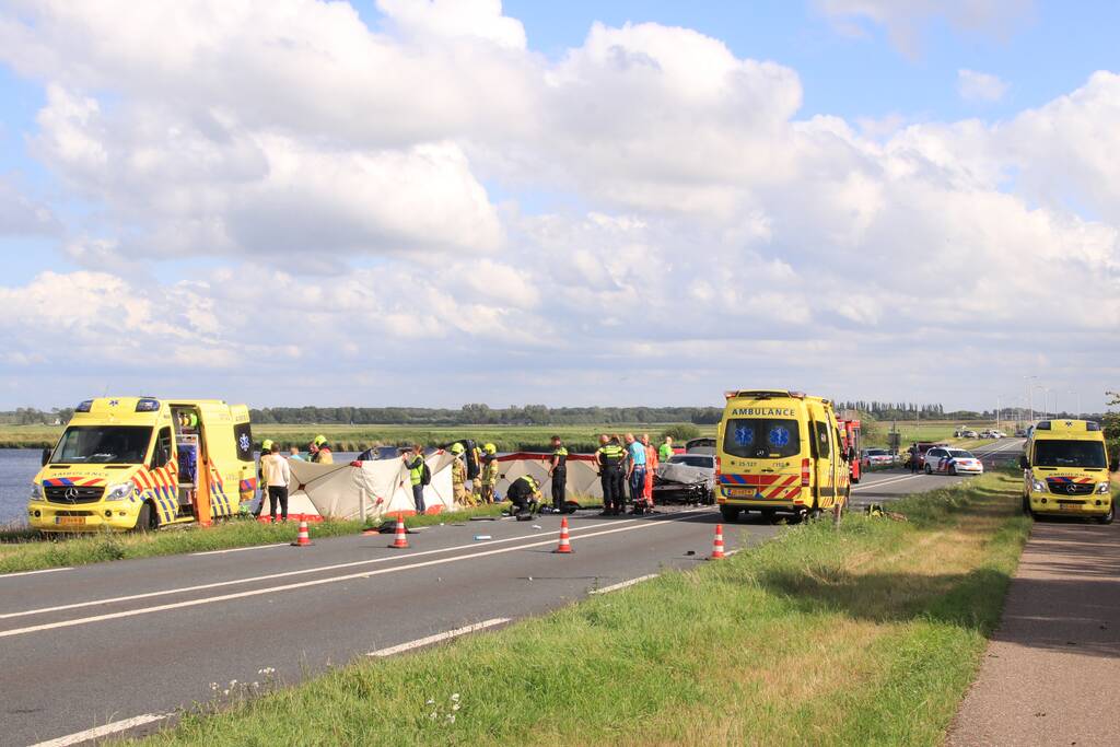 Gewonden bij frontale aanrijding