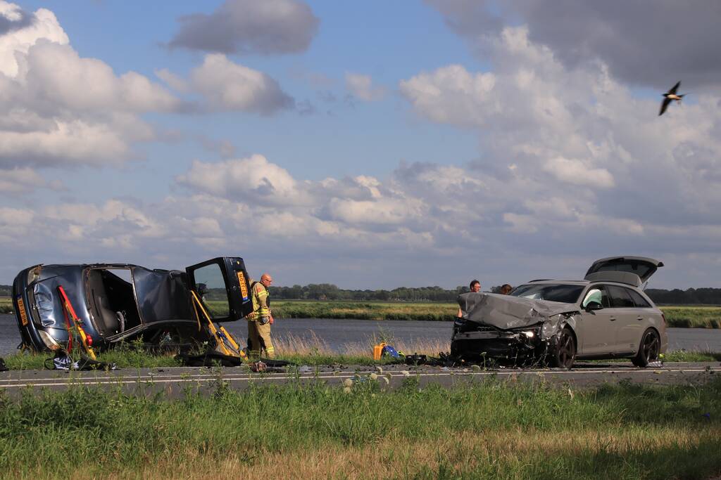 Gewonden bij frontale aanrijding