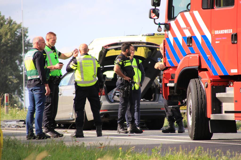 Gewonden bij frontale aanrijding