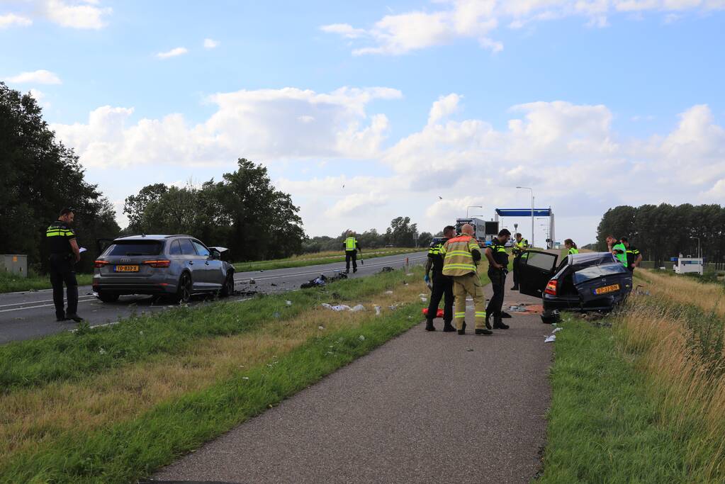 Gewonden bij frontale aanrijding