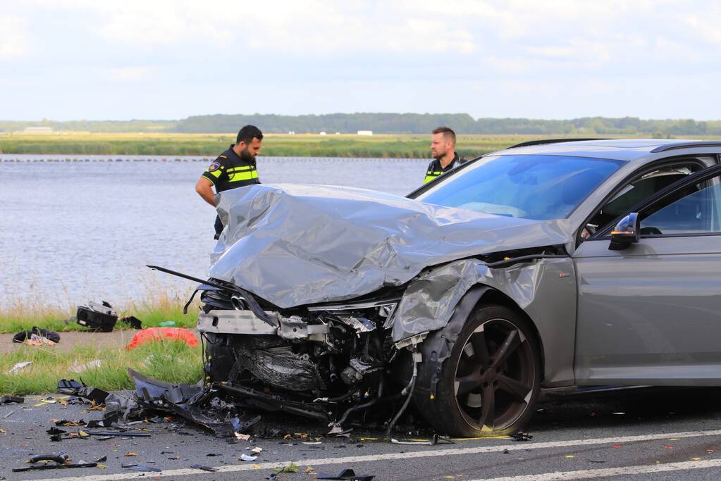 Gewonden bij frontale aanrijding