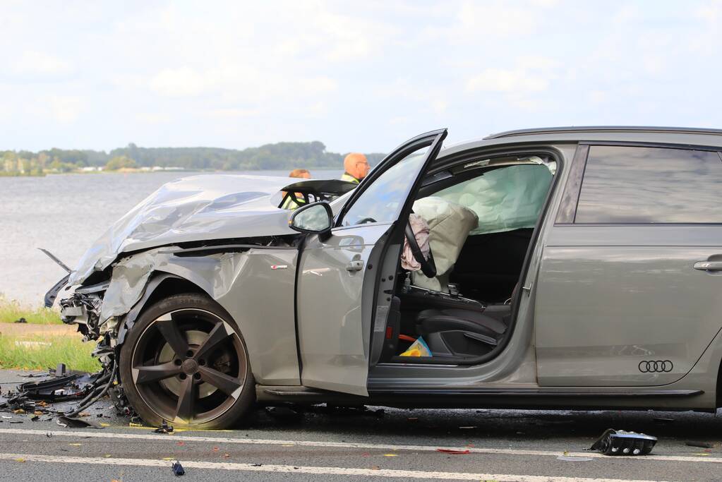 Gewonden bij frontale aanrijding