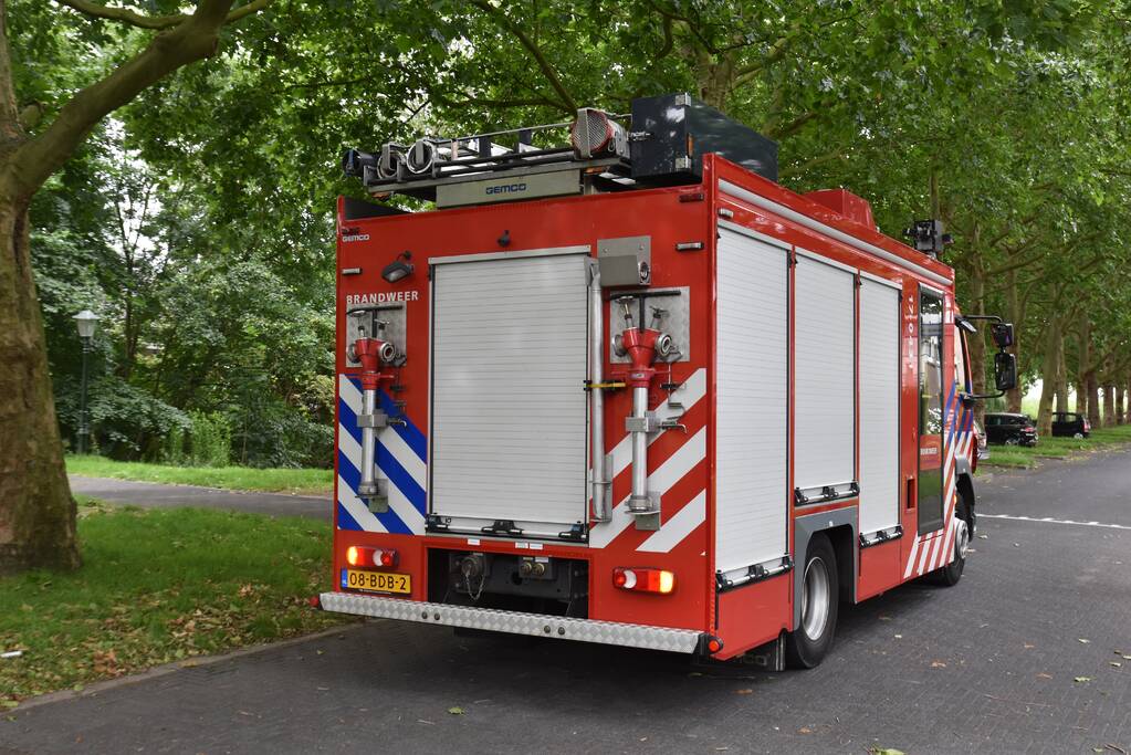 Brandweer onderzoekt gaslek