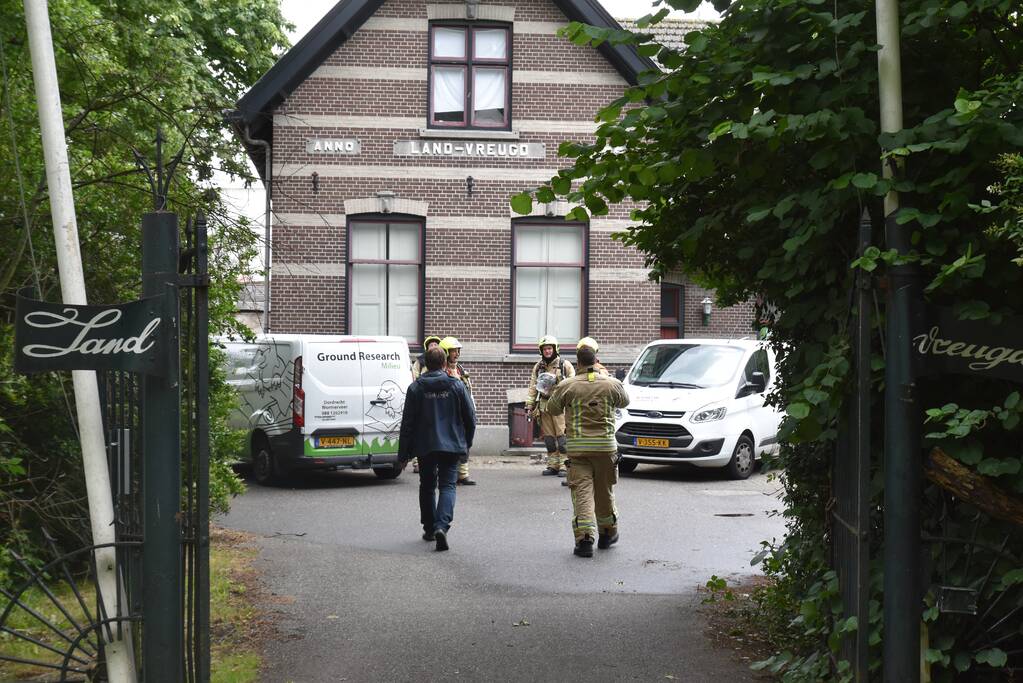 Brandweer onderzoekt gaslek