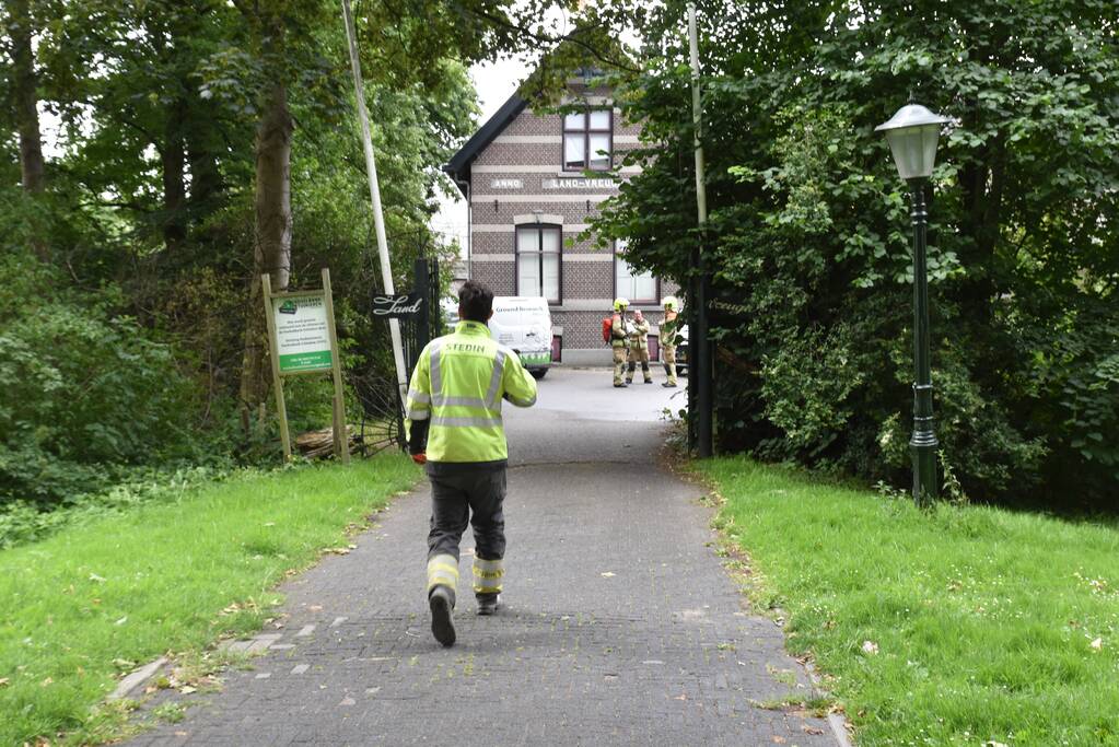 Brandweer onderzoekt gaslek