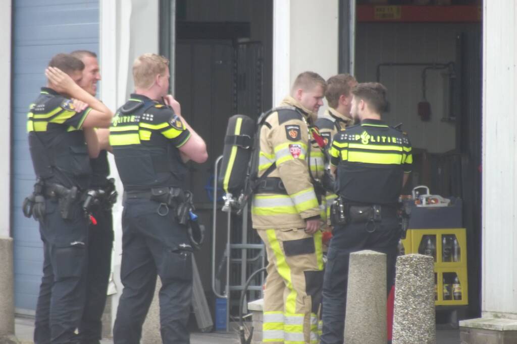 Brand bij horecagroothandel