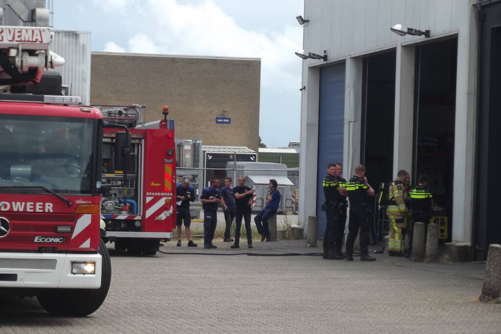 Brand bij horecagroothandel