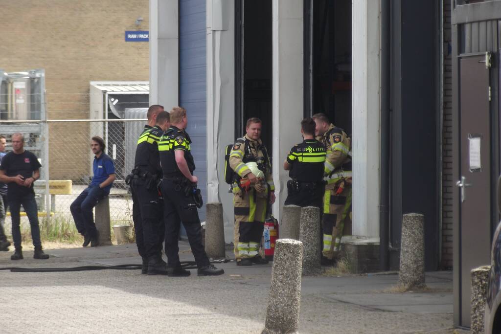 Brand bij horecagroothandel