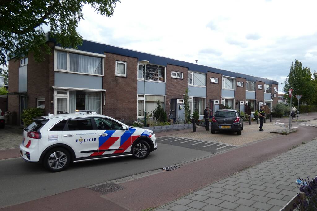 Schade aan auto na aanrijding met paal