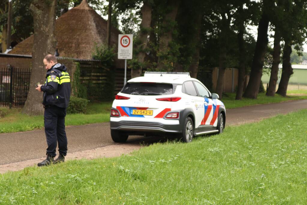 Traumahelikopter landt voor gewonde bij sauna