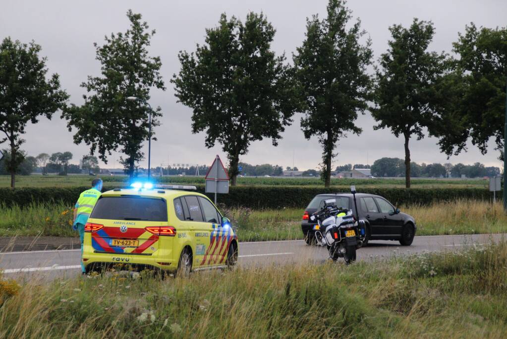 Auto te water geraakt