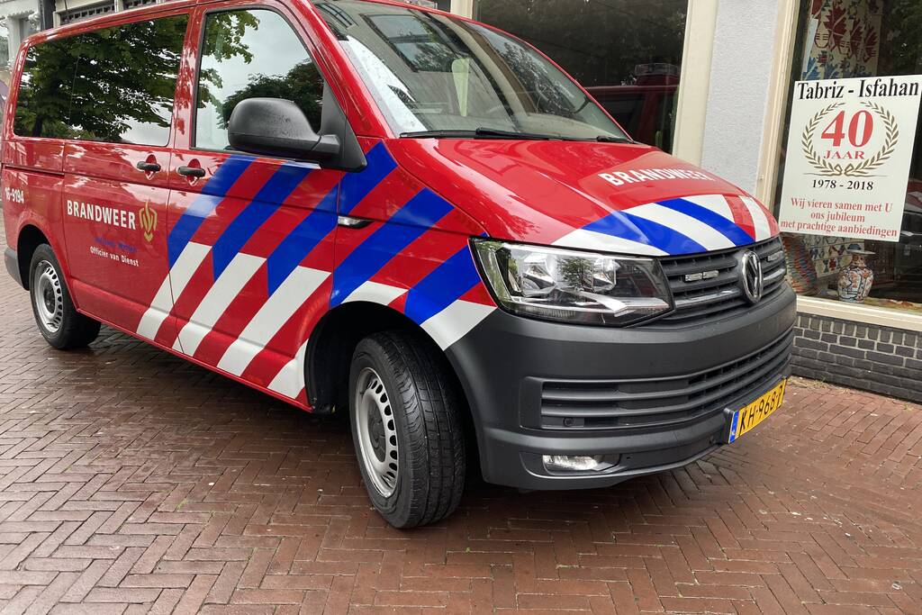 Gasleiding geraakt tijdens werkzaamheden