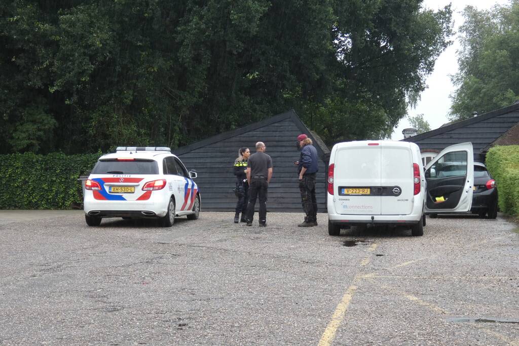 Steekpartij gemeld bij benzinepomp