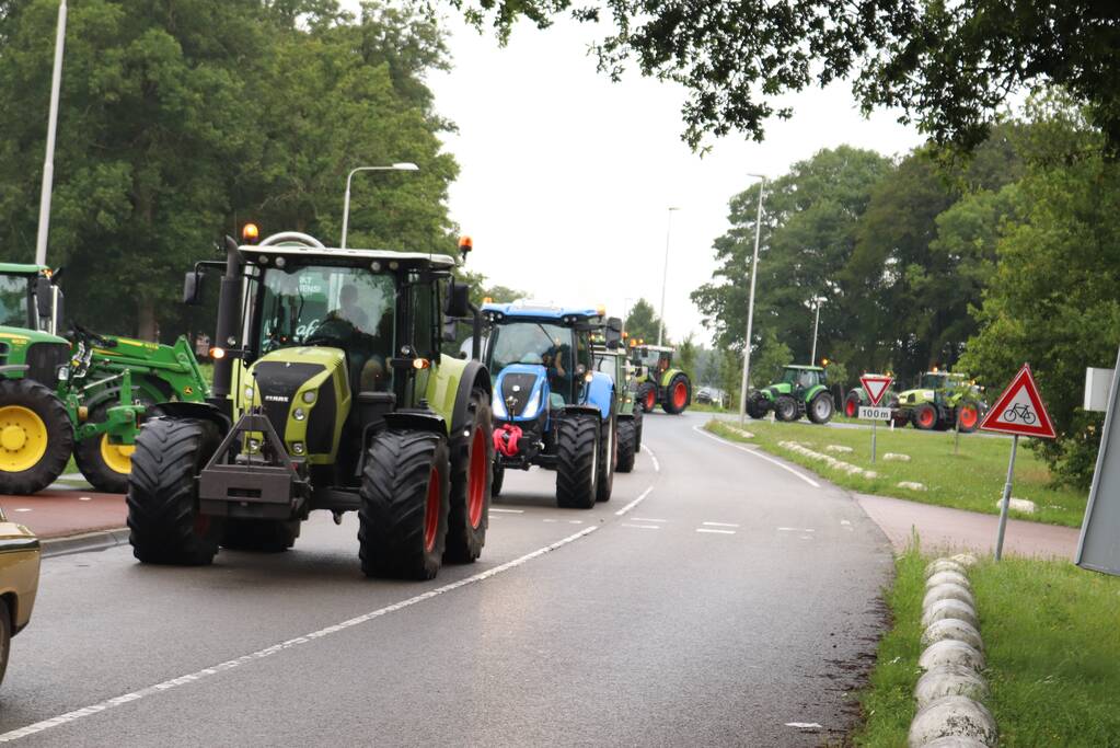 Wederom massale demonstratie door boeren