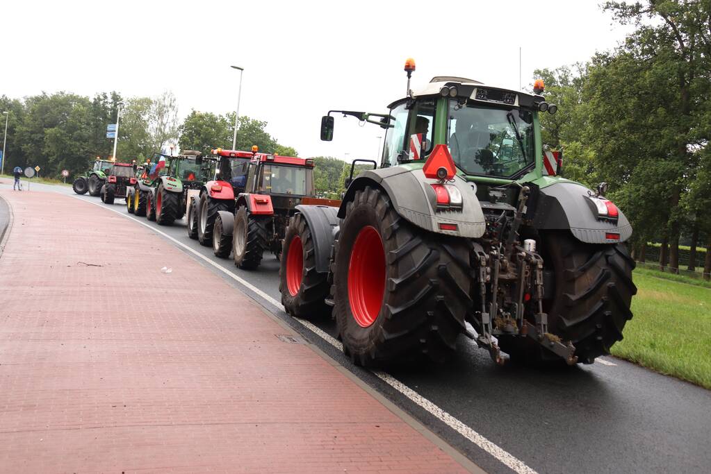 Wederom massale demonstratie door boeren