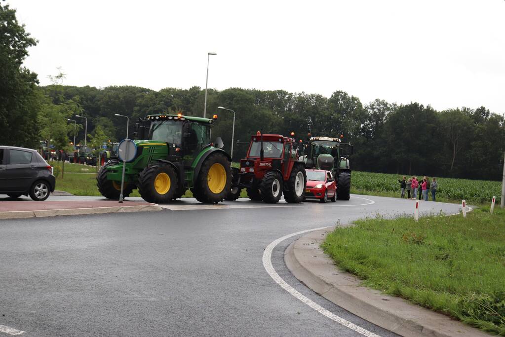 Wederom massale demonstratie door boeren