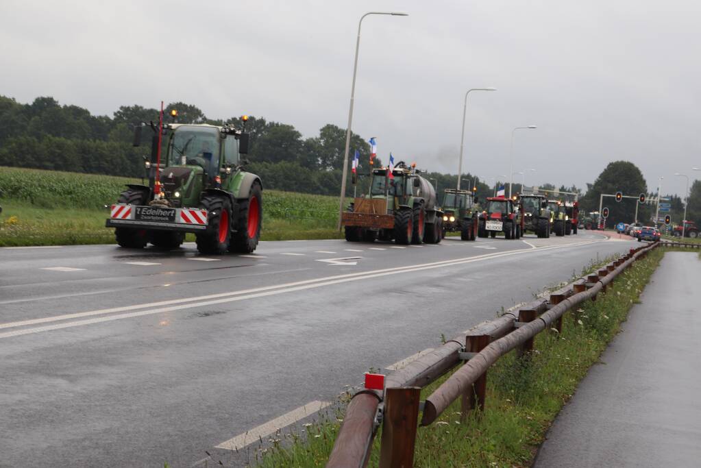 Wederom massale demonstratie door boeren