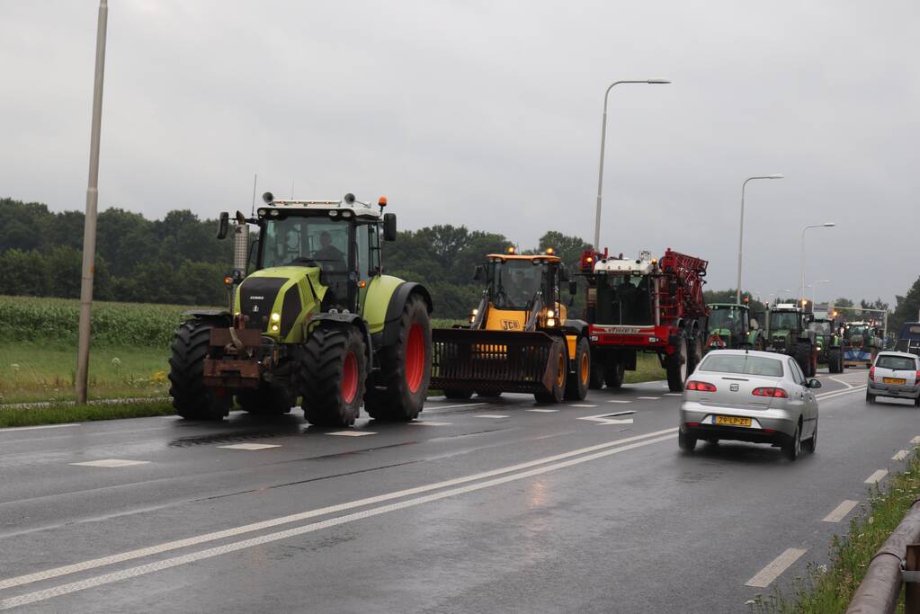 Wederom massale demonstratie door boeren