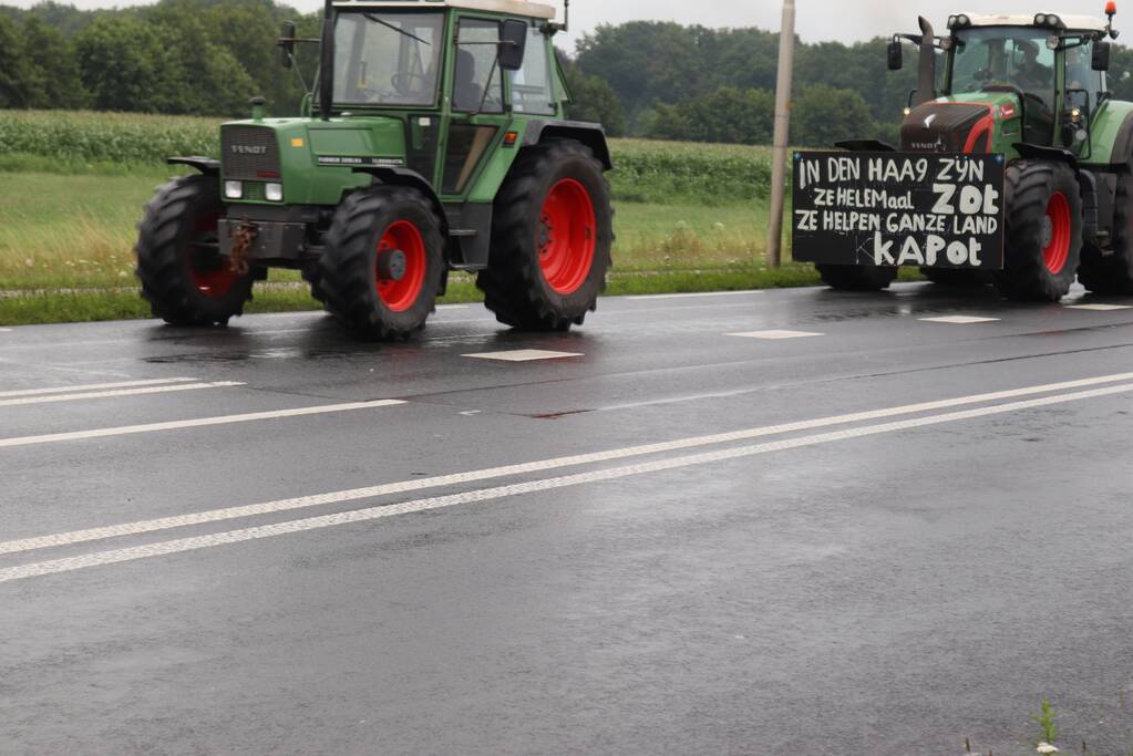 Wederom massale demonstratie door boeren