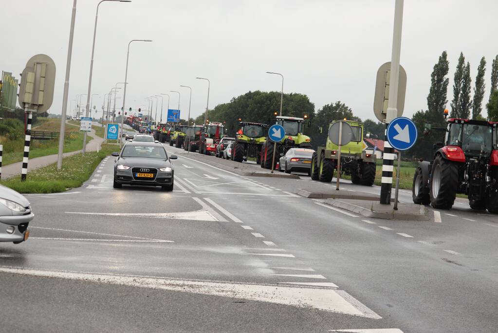 Wederom massale demonstratie door boeren