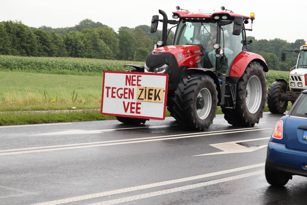 Wederom massale demonstratie door boeren